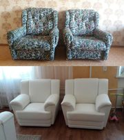 Диваны и кресла на заказ в Караганде. Перетяжка мягкой мебели