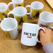 Белые кружки с лого. Печать на белых кружках любых принтов и логотипов