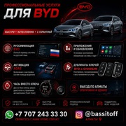  BYD  профессиональные услуги в Алматы